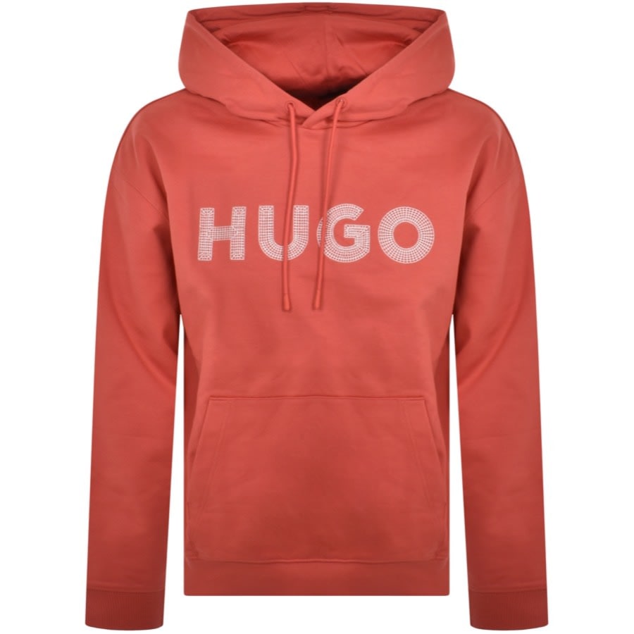 Hugo boss red hoodie top